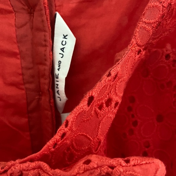 Janie and Jack island punch Eyelet Romper - Picture 2 of 4